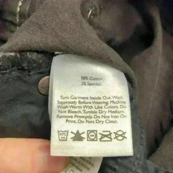 Eddie Bauer Brown Boyfriend Cords - Picture 6 of 6